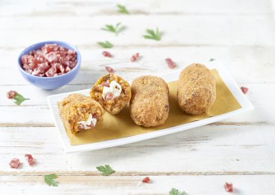 Supplì con salame