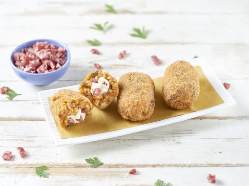 Supplì con salame