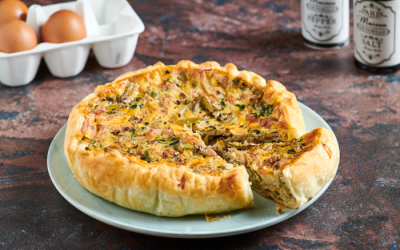 Quiche ai carciofi e mortadella Briosa