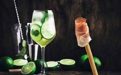 Hugo Spritz e salumi