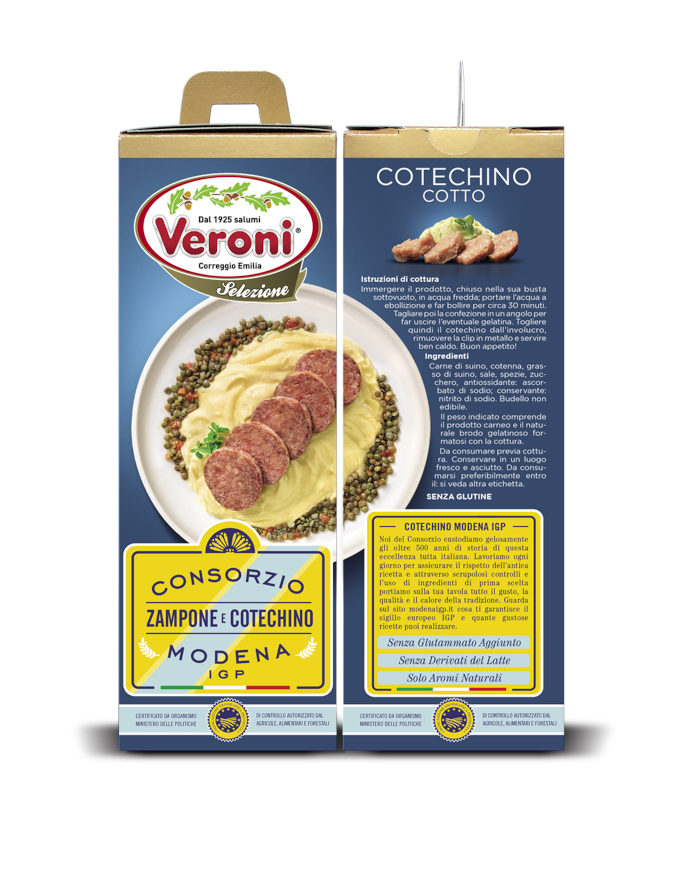 Cotechino di Modena IGP Veroni - Qualità e sapore sulla tua tavola