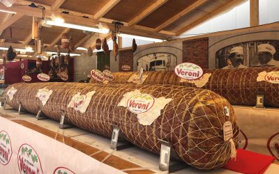 Adunata Nazionale Alpini 2022: a Rimini arrivano le mortadelle da record di Veroni Salumi